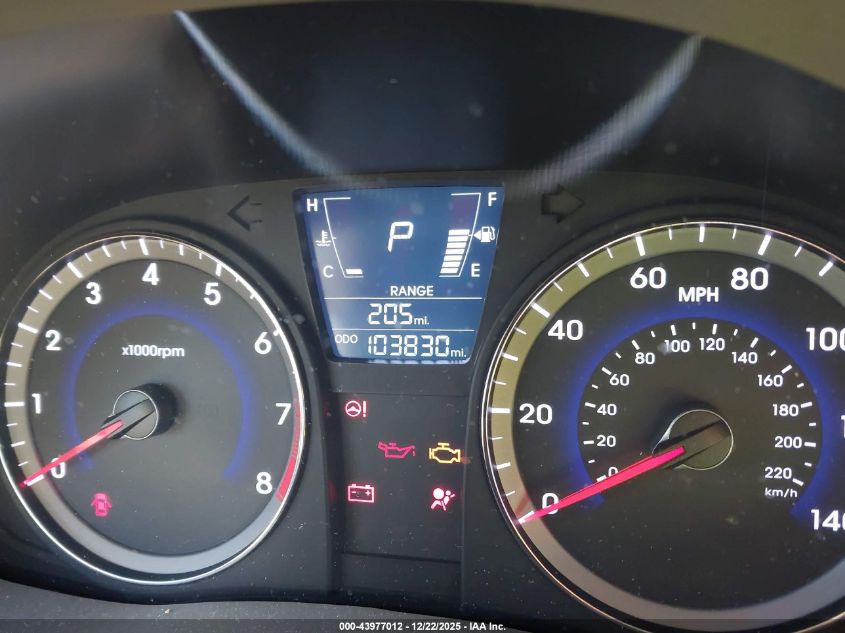 2014 Hyundai Accent Gls VIN: KMHCU4AE6EU763686 Lot: 43977012