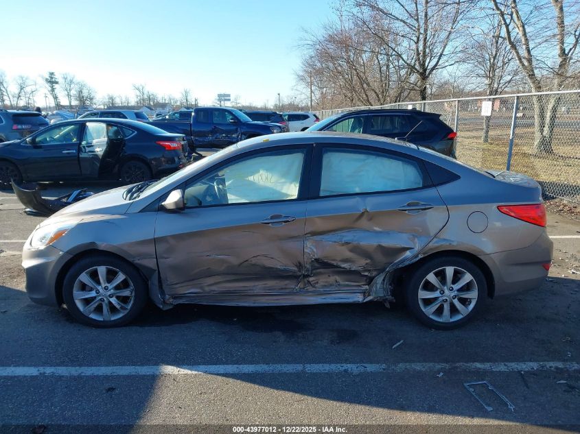 2014 Hyundai Accent Gls VIN: KMHCU4AE6EU763686 Lot: 43977012