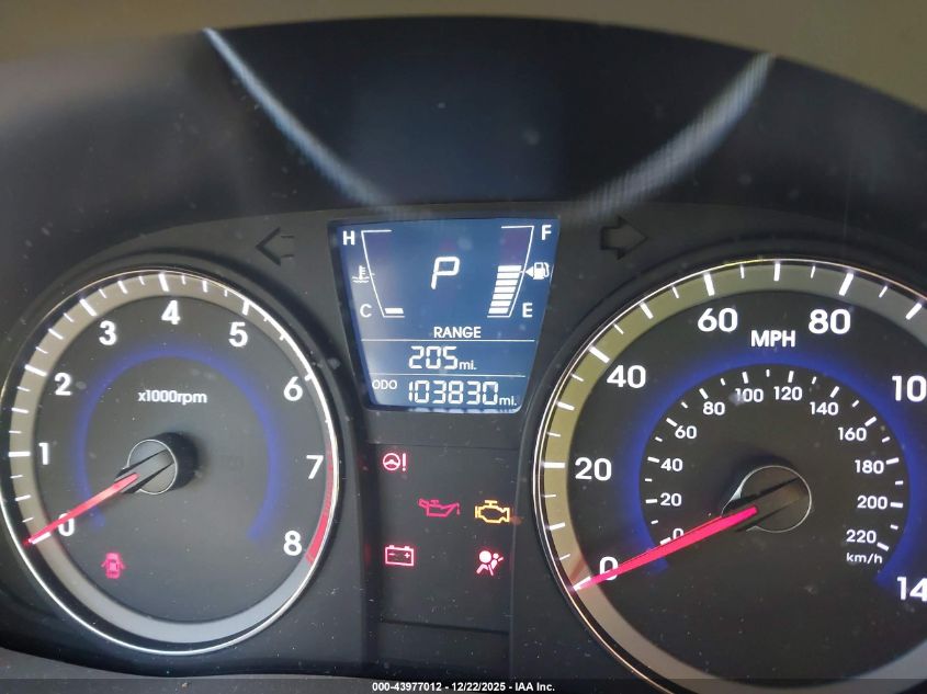 2014 Hyundai Accent Gls VIN: KMHCU4AE6EU763686 Lot: 43977012