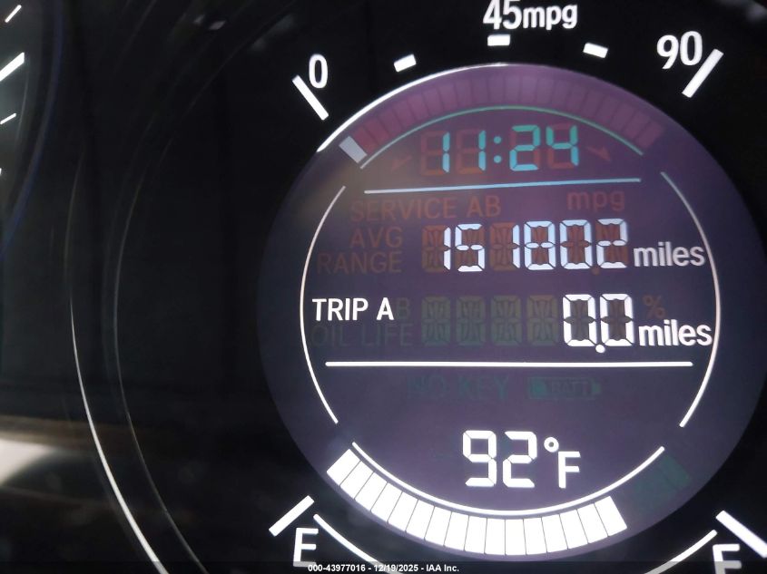 2016 Honda Hr-V Lx VIN: 3CZRU5H30GM735411 Lot: 43977016