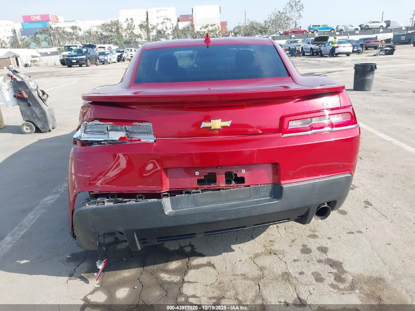 2014 Chevrolet Camaro 2Lt VIN: 2G1FC1E38E9165830 Lot: 43977020