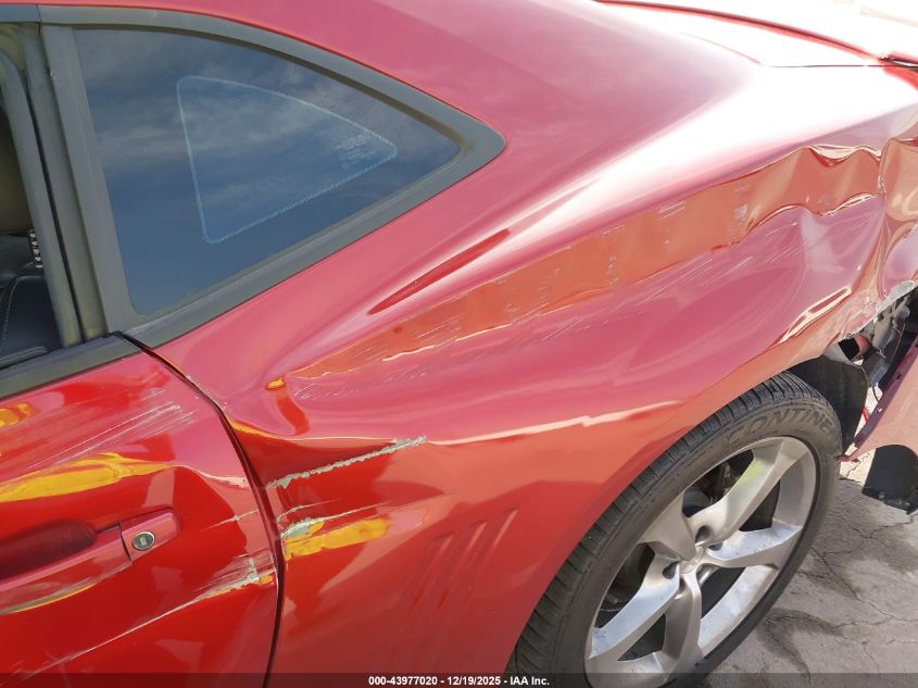 2014 Chevrolet Camaro 2Lt VIN: 2G1FC1E38E9165830 Lot: 43977020