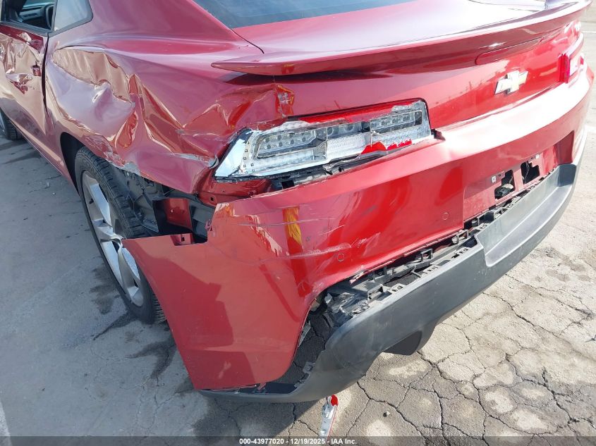 2014 Chevrolet Camaro 2Lt VIN: 2G1FC1E38E9165830 Lot: 43977020