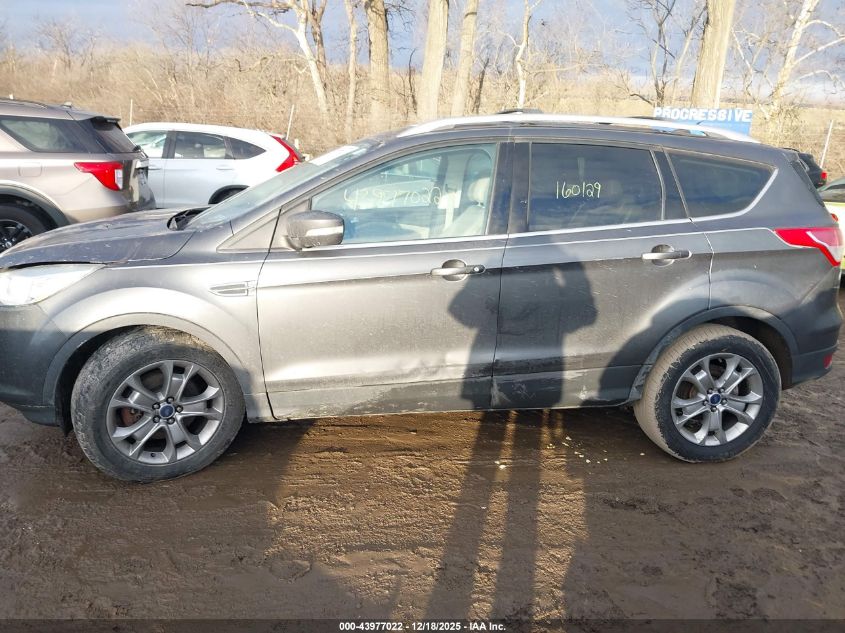 2015 Ford Escape Titanium VIN: 1FMCU0J90FUA59464 Lot: 43977022