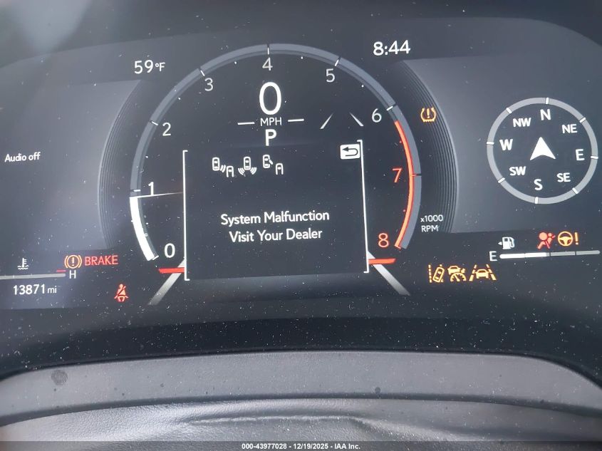 2025 Lexus Rx 350 Premium VIN: 2T2BAMBA1SC052650 Lot: 43977028