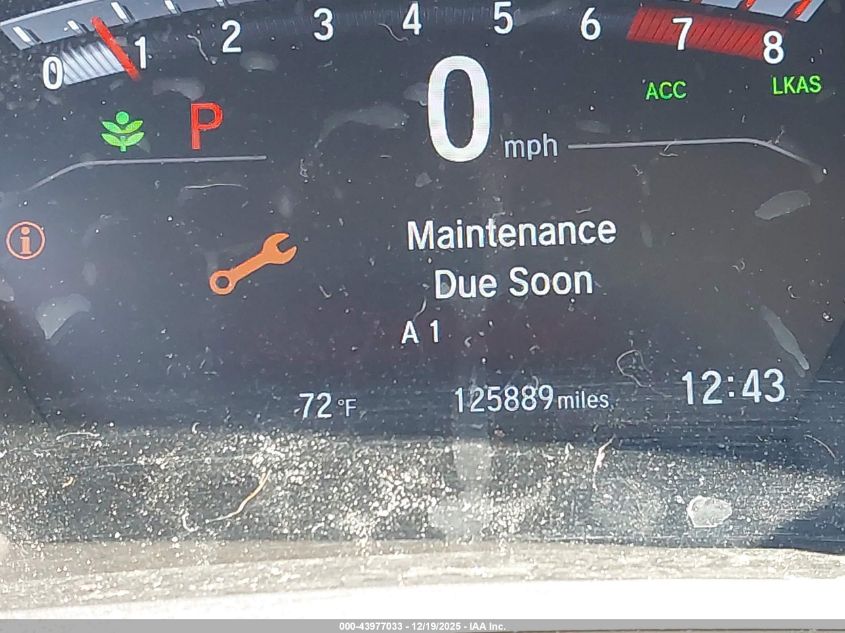 2019 Honda Cr-V Touring VIN: 5J6RW2H96KL000715 Lot: 43977033