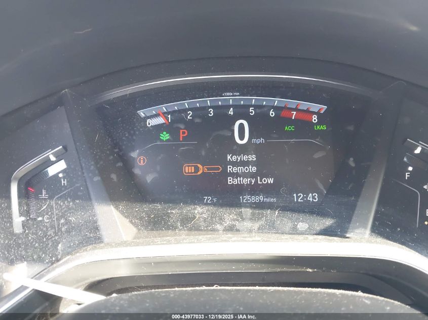 2019 Honda Cr-V Touring VIN: 5J6RW2H96KL000715 Lot: 43977033