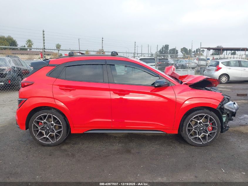 2022 Hyundai Kona N VIN: KM8KH3AC8NU002375 Lot: 43977037