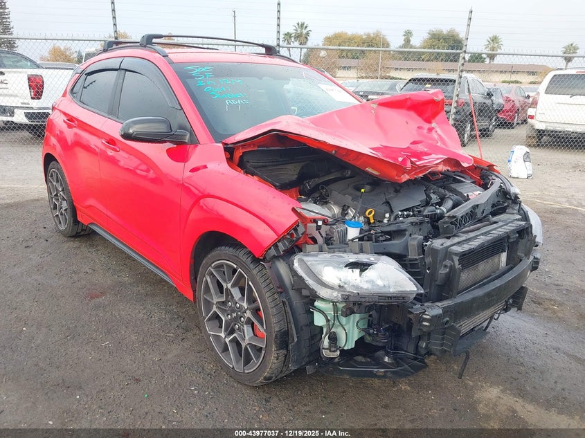 KM8KH3AC8NU002375 2022 Hyundai Kona N auction photo 1
