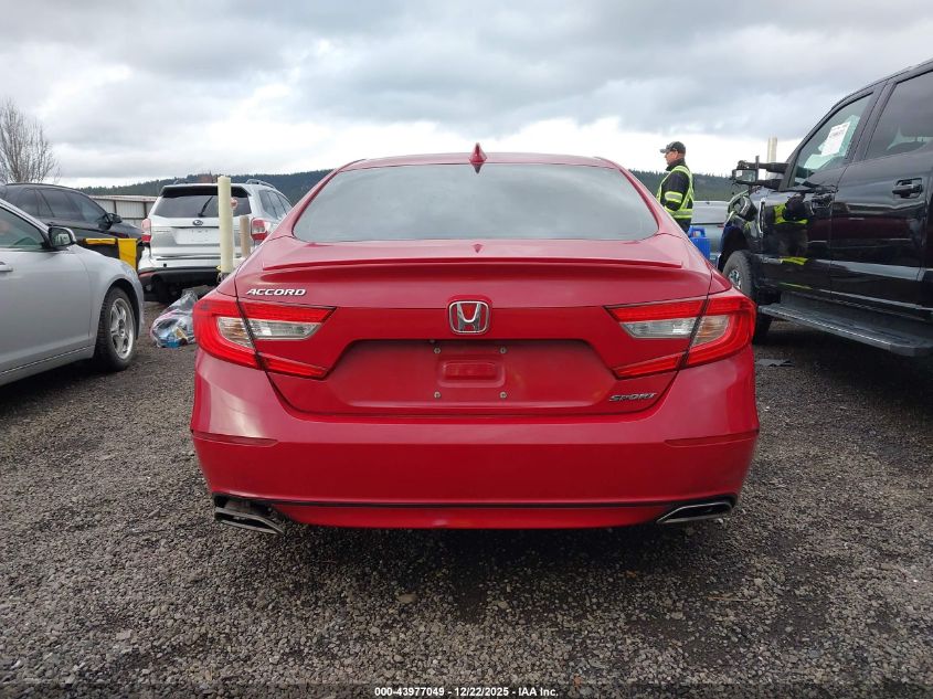 2018 Honda Accord Sport VIN: 1HGCV1F36JA261281 Lot: 43977049