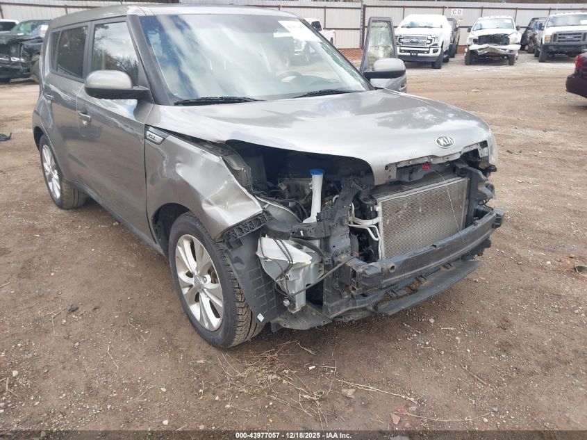 2016 Kia Soul + VIN: KNDJP3A52G7279402 Lot: 43977057