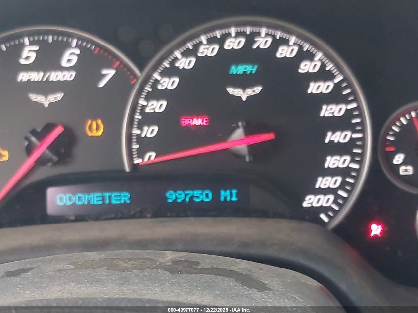 2007 Chevrolet Corvette VIN: 1G1YY26U675104354 Lot: 43977077