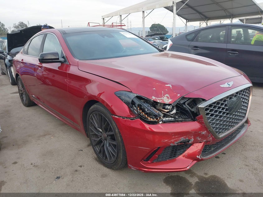 KMHGN4JB6KU291019 2019 Genesis G80 3.3T Sport auction photo 1