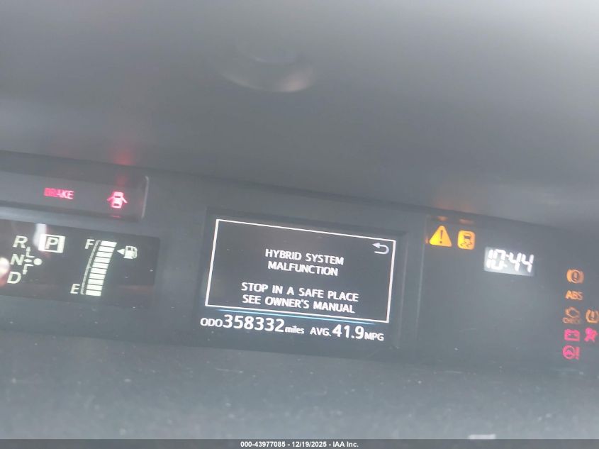 2015 Toyota Prius V Three VIN: JTDZN3EU8FJ034356 Lot: 43977085