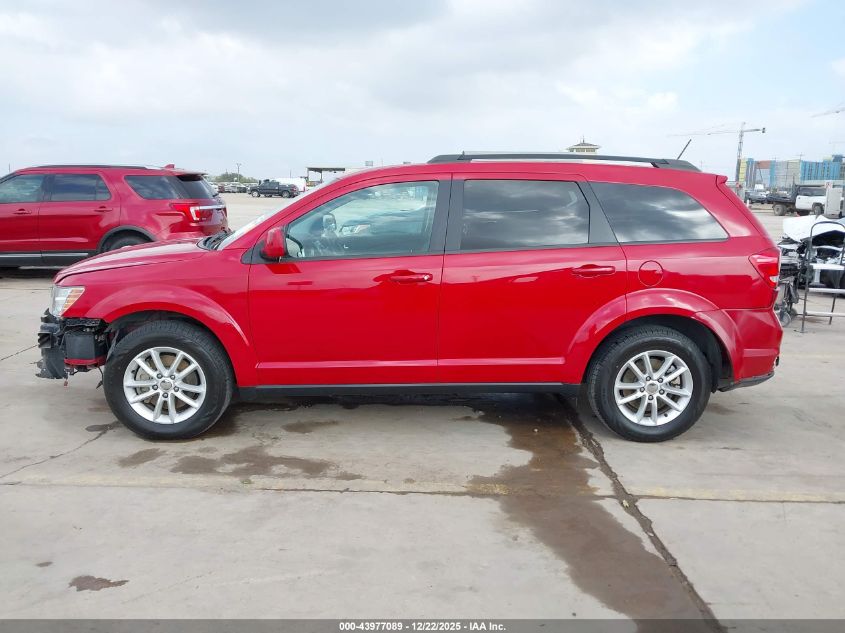 2015 Dodge Journey Sxt VIN: 3C4PDCBG2FT726646 Lot: 43977089