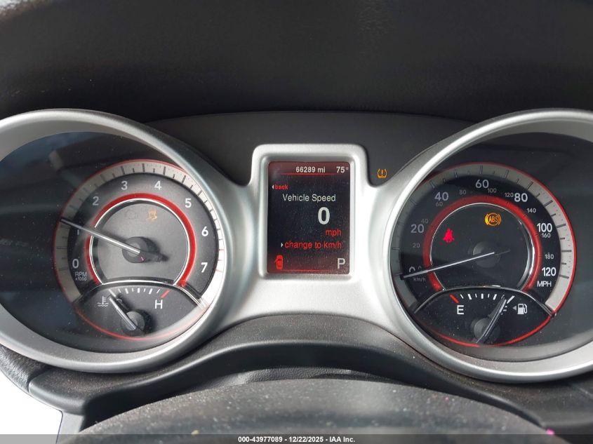 2015 Dodge Journey Sxt VIN: 3C4PDCBG2FT726646 Lot: 43977089