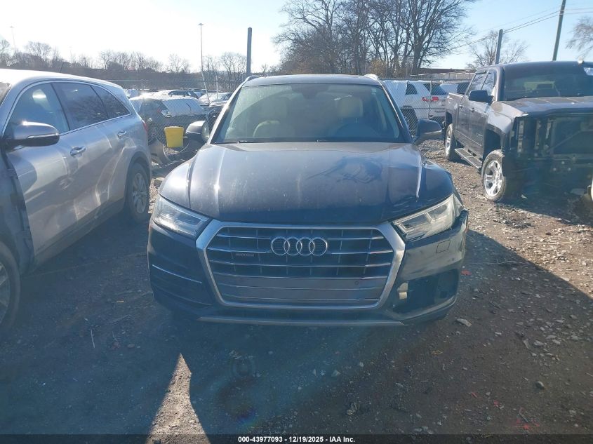 2019 Audi Q5 45 Premium VIN: WA1BNAFY6K2056846 Lot: 43977093