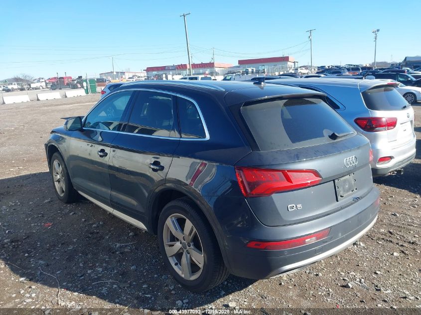 2019 Audi Q5 45 Premium VIN: WA1BNAFY6K2056846 Lot: 43977093