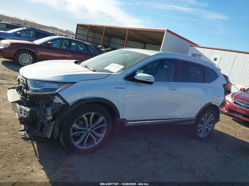 2022 Honda Cr-V Hybrid Touring VIN: 5J6RT6H95NL044256 Lot: 43977107