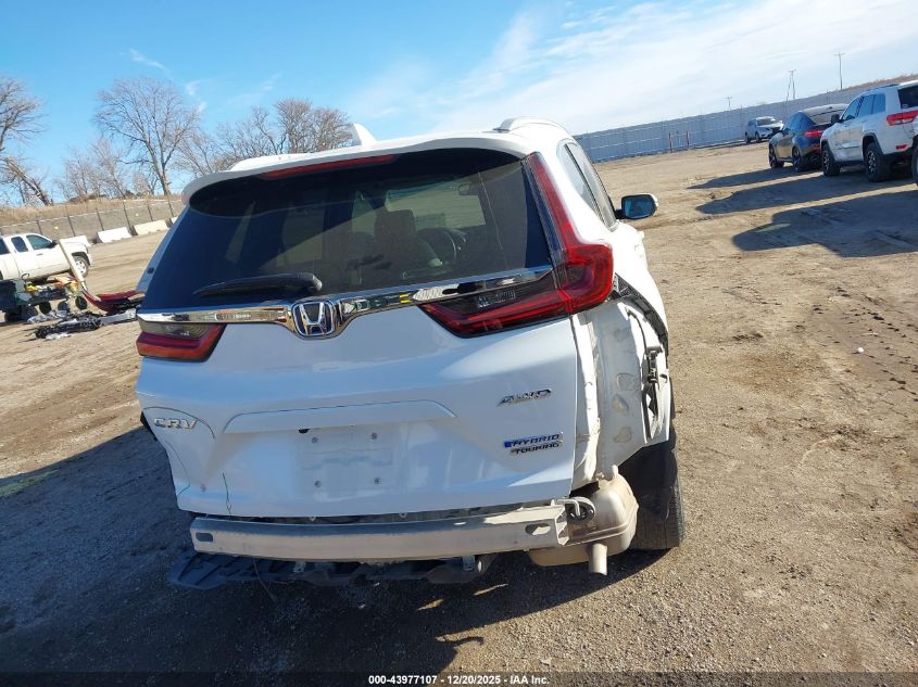 2022 Honda Cr-V Hybrid Touring VIN: 5J6RT6H95NL044256 Lot: 43977107