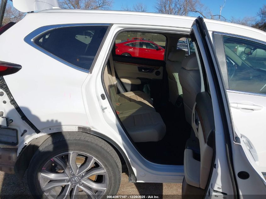 2022 Honda Cr-V Hybrid Touring VIN: 5J6RT6H95NL044256 Lot: 43977107