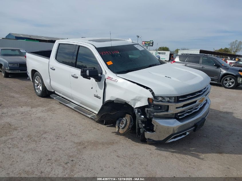 2021 Chevrolet Silverado 1500 4Wd Short Bed Ltz VIN: 3GCUYGEL2MG406014 Lot: 43977114