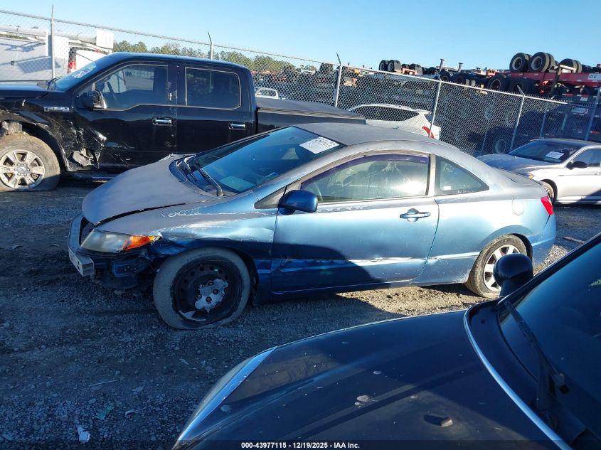 2008 Honda Civic Lx VIN: 2HGFG12698H574814 Lot: 43977115