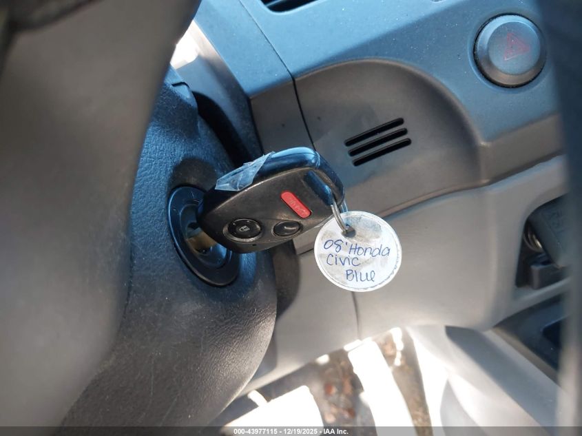 2008 Honda Civic Lx VIN: 2HGFG12698H574814 Lot: 43977115