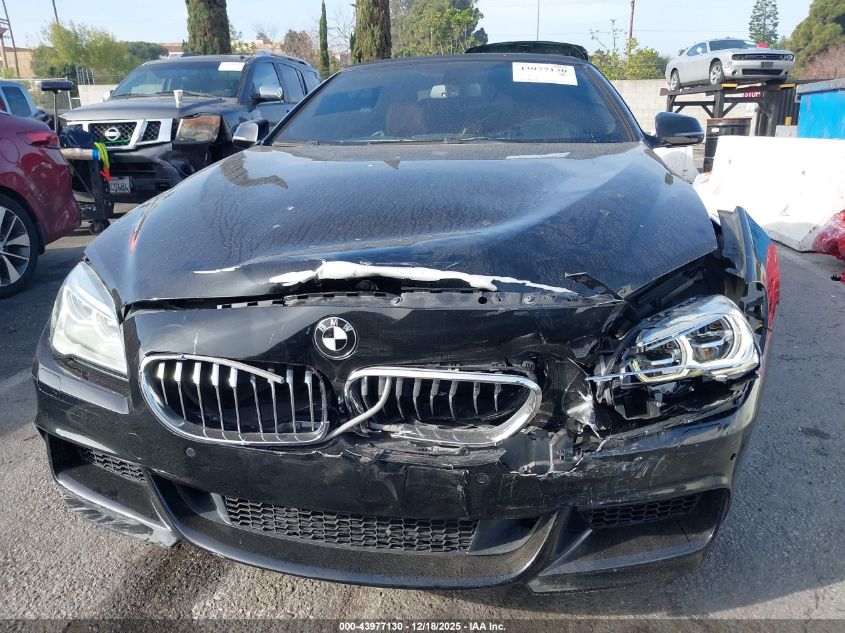2016 BMW 640I VIN: WBA6F1C57GGT83293 Lot: 43977130