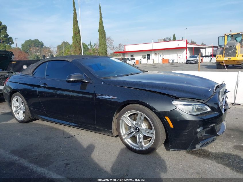 2016 BMW 640I VIN: WBA6F1C57GGT83293 Lot: 43977130