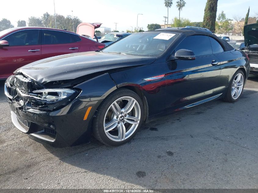 2016 BMW 640I VIN: WBA6F1C57GGT83293 Lot: 43977130