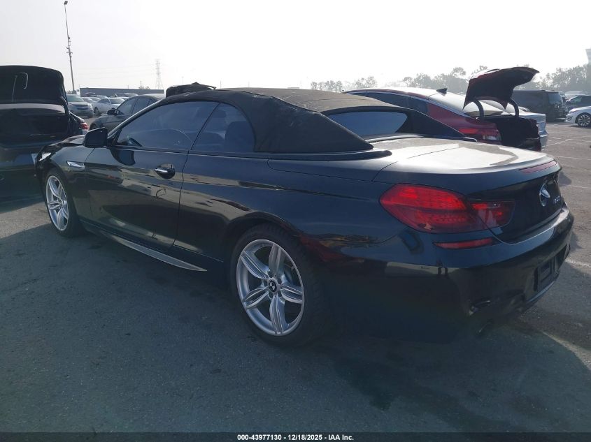 2016 BMW 640I VIN: WBA6F1C57GGT83293 Lot: 43977130