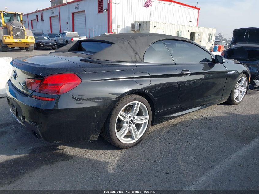 2016 BMW 640I VIN: WBA6F1C57GGT83293 Lot: 43977130