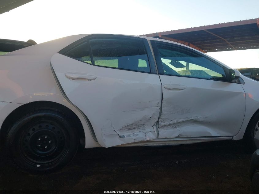 2019 Toyota Corolla Le VIN: 2T1BURHE0KC196208 Lot: 43977134