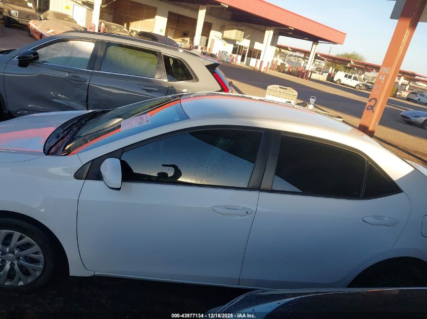 2019 Toyota Corolla Le VIN: 2T1BURHE0KC196208 Lot: 43977134