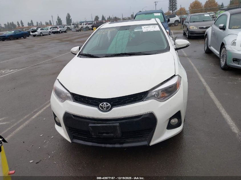 2016 Toyota Corolla S Plus VIN: 5YFBURHE0GP408452 Lot: 43977157