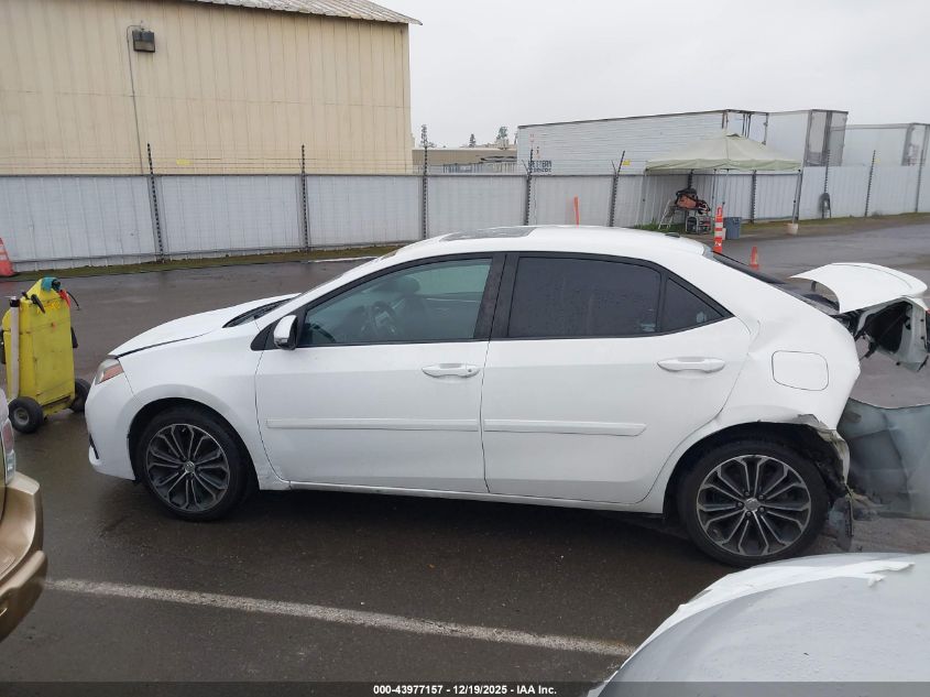 2016 Toyota Corolla S Plus VIN: 5YFBURHE0GP408452 Lot: 43977157