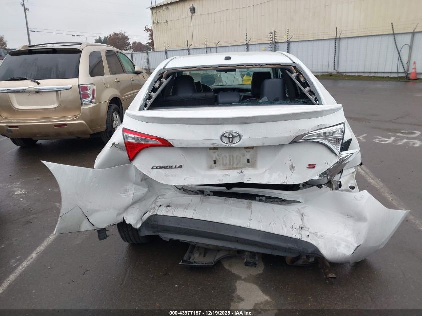 2016 Toyota Corolla S Plus VIN: 5YFBURHE0GP408452 Lot: 43977157