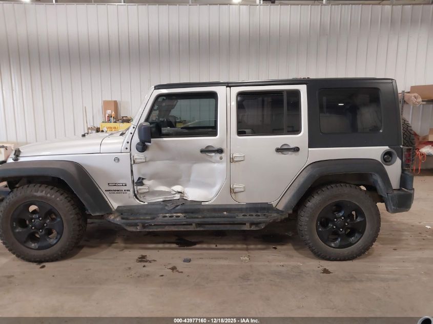 2010 Jeep Wrangler Unlimited Sport VIN: 1J4BA3H16AL207992 Lot: 43977160