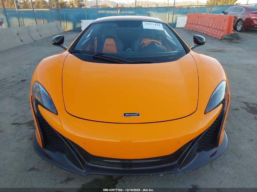 2016 Mclaren 650S VIN: SBM11FAA5GW006189 Lot: 43977184
