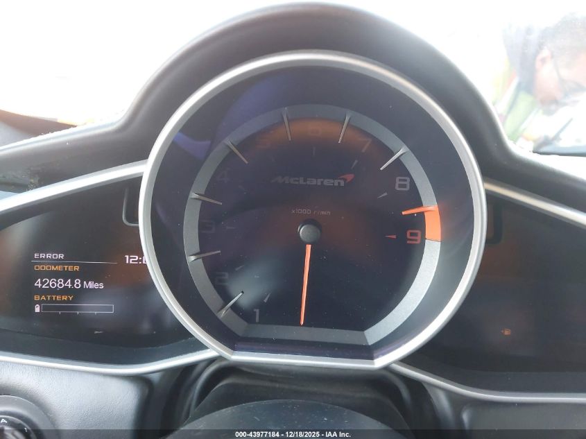 2016 Mclaren 650S VIN: SBM11FAA5GW006189 Lot: 43977184