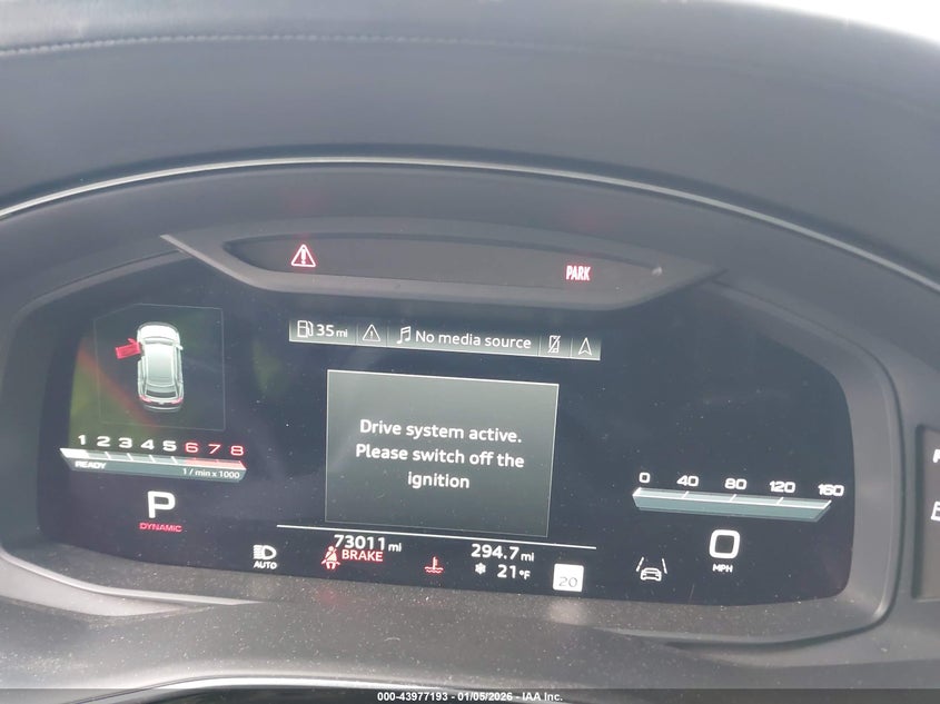 2021 Audi Sq8 Prestige Tfsi Quattro Tiptronic VIN: WA1CWBF16MD019541 Lot: 43977193