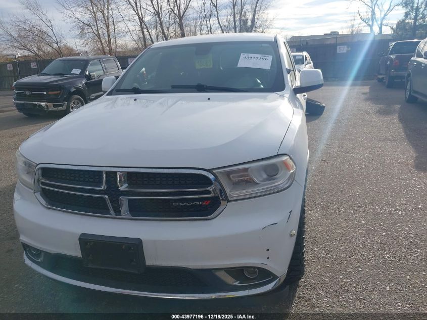 2014 Dodge Durango Sxt VIN: 1C4RDJAG6EC475980 Lot: 43977196