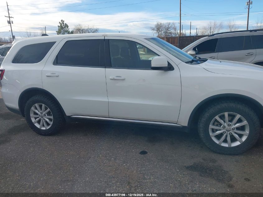 2014 Dodge Durango Sxt VIN: 1C4RDJAG6EC475980 Lot: 43977196