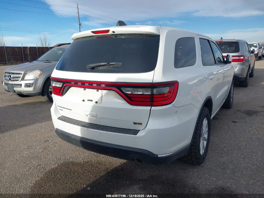 2014 Dodge Durango Sxt VIN: 1C4RDJAG6EC475980 Lot: 43977196