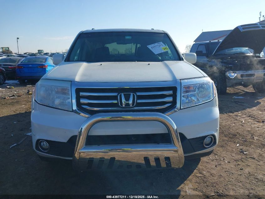 2013 Honda Pilot Touring VIN: 5FNYF4H98DB006535 Lot: 43977211