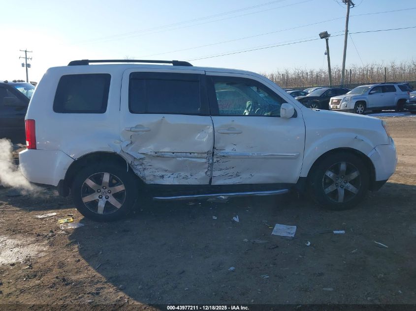 2013 Honda Pilot Touring VIN: 5FNYF4H98DB006535 Lot: 43977211