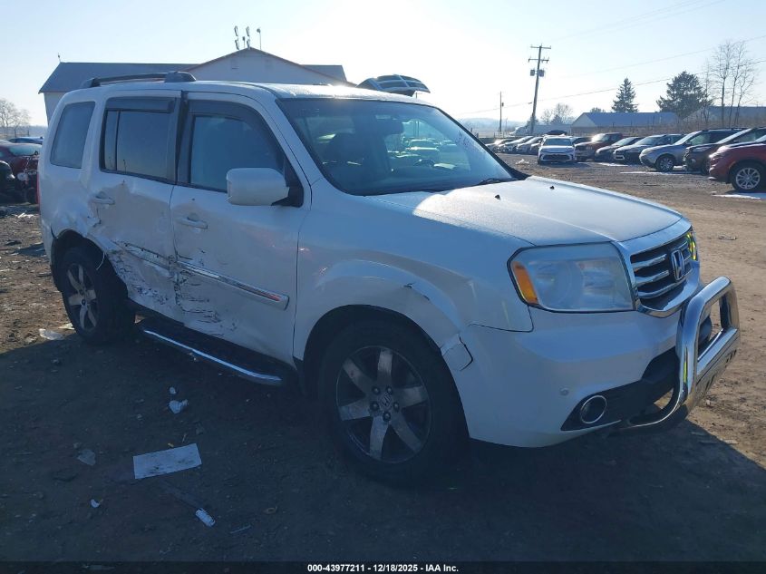 2013 Honda Pilot Touring VIN: 5FNYF4H98DB006535 Lot: 43977211