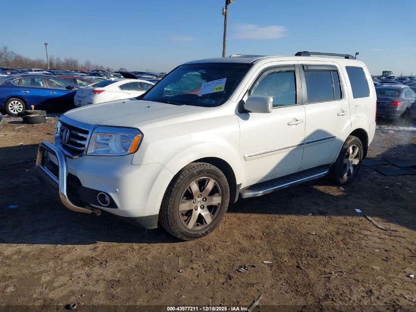 2013 Honda Pilot Touring VIN: 5FNYF4H98DB006535 Lot: 43977211