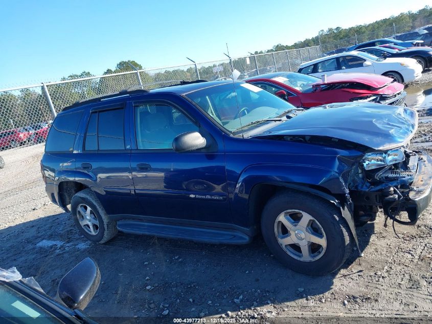 2003 Chevrolet Trailblazer Lt VIN: 1GNDT13S632302226 Lot: 43977213